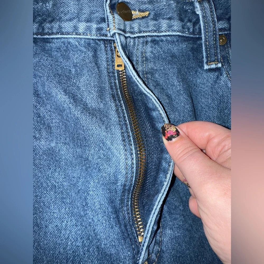 Carhartt Traditional Fit Straight Leg Jeans Style #B480 men’s sz 40 x 32
